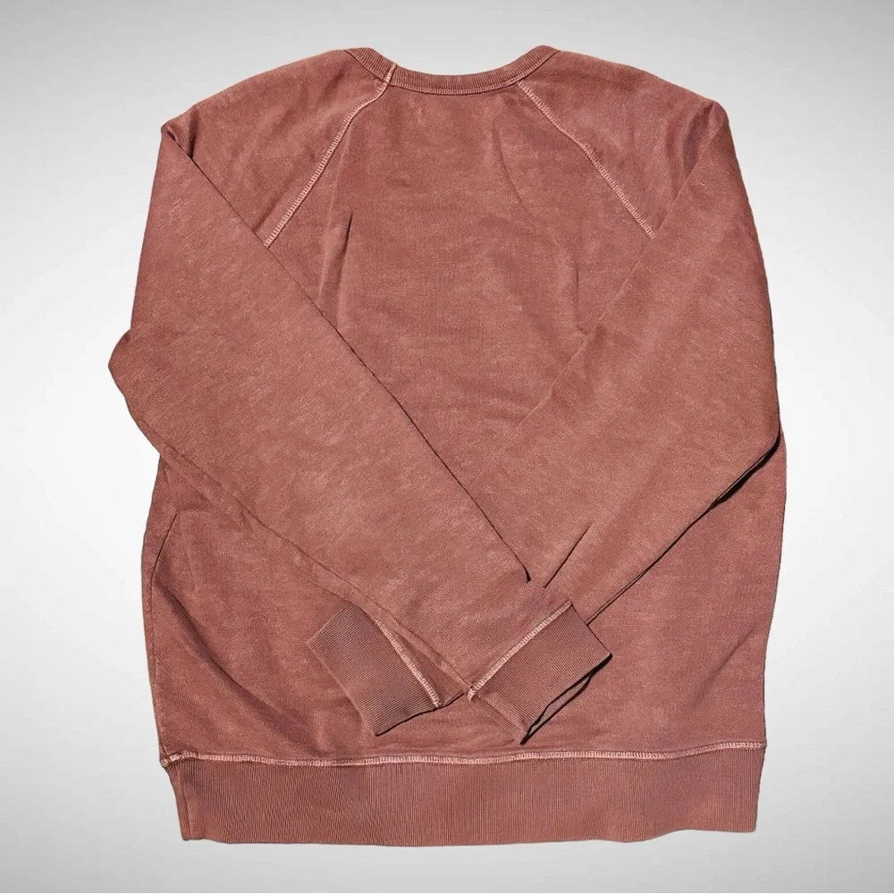 Outerknown Sur Sweatshirt Raglan i XL Henna - Picture 4 of 5
